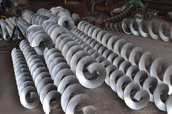 不锈钢无轴绞龙叶片