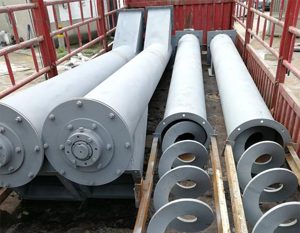 管式无轴螺旋输送机