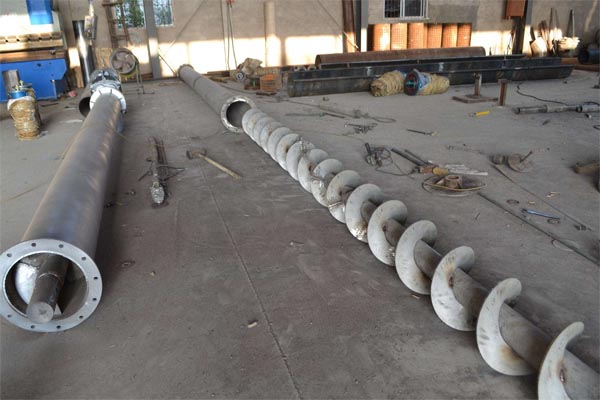 管式有轴螺旋输送机